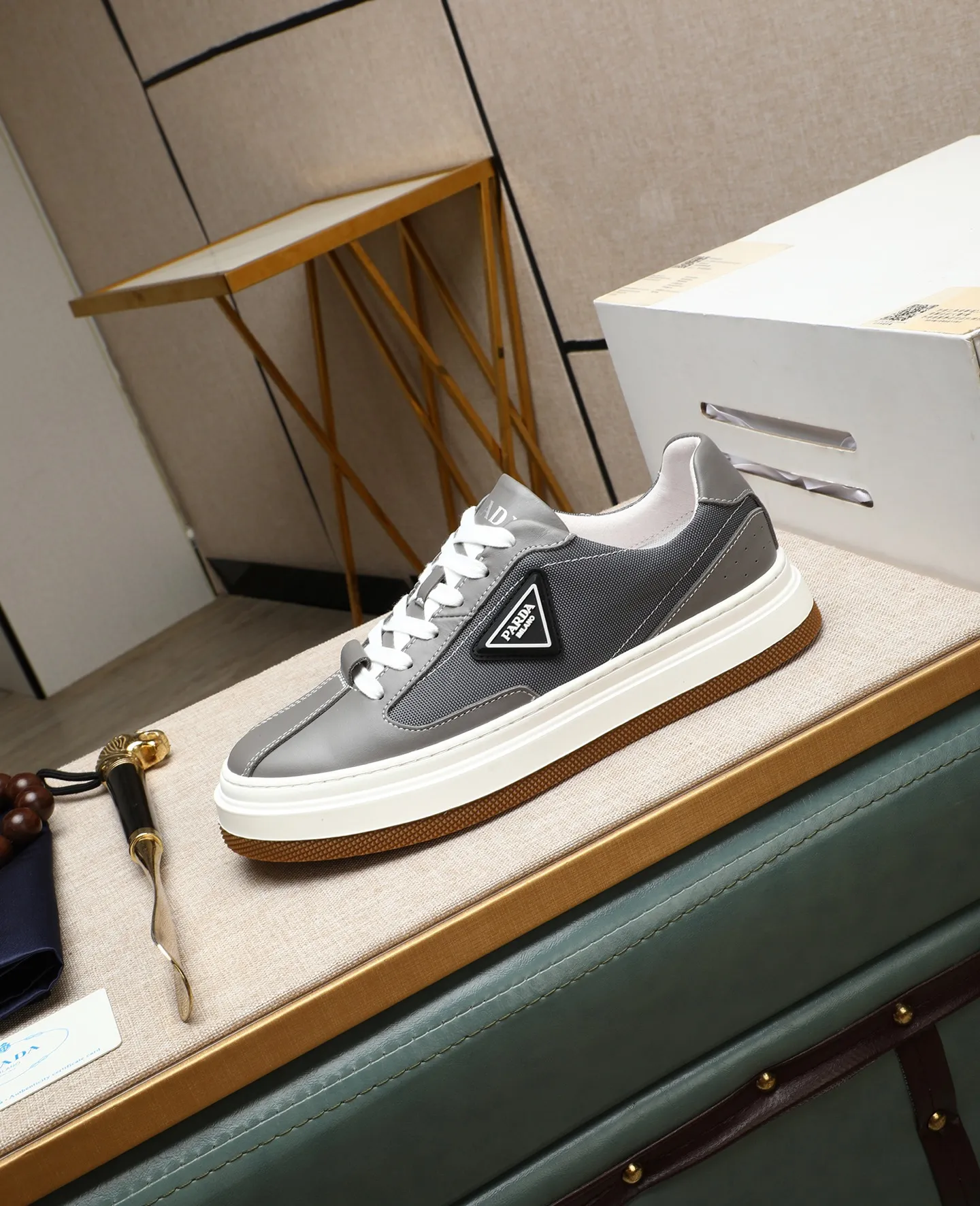 Men's shoes 💰440 🌹🌹[PRADA—Prada] 2025 latest model 🙈original replica! 👟👟👟Available here. The workmanship is top-notch. The upper is made from Italy. 🇮🇹Imported first-layer cowhide. ❗️Breathable genuine leather lining @Suitable for travel. The original version has an enlarged engraved sole, making it suitable for all kinds of travels, showing low-key luxury. Let quality speak for itself. Color: Size: 38-45